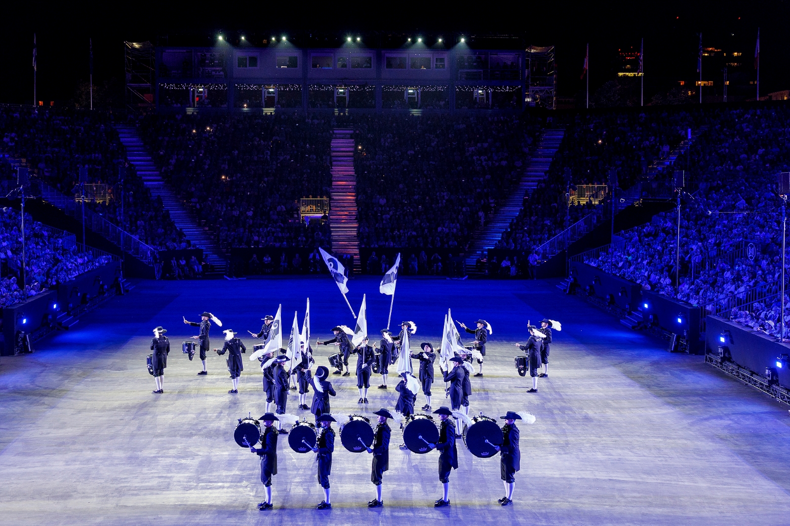 Das Basel Tattoo begeisterte 70'000 Zuschauerinnen und Zuschauer